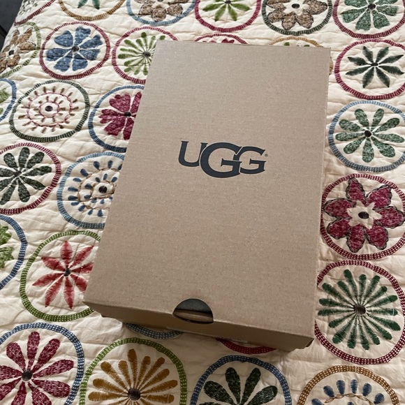 Ugg Australia Danes Wedge Suede Fringe Sandals, New in Box, Size 7.5, Be… - Picture 6 of 6